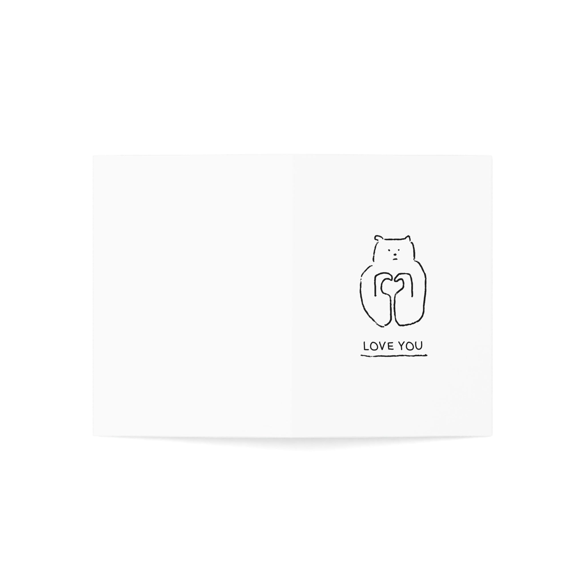 Love you greeting card