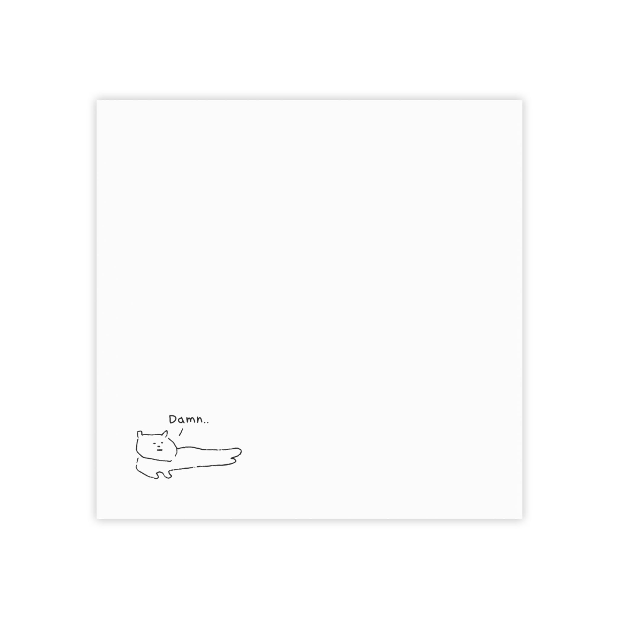 Damn Post-it Note Pad