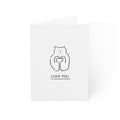 Love you greeting card