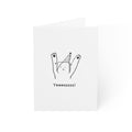 Yeessss greeting card