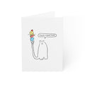 I have a sweet tooth greeting card