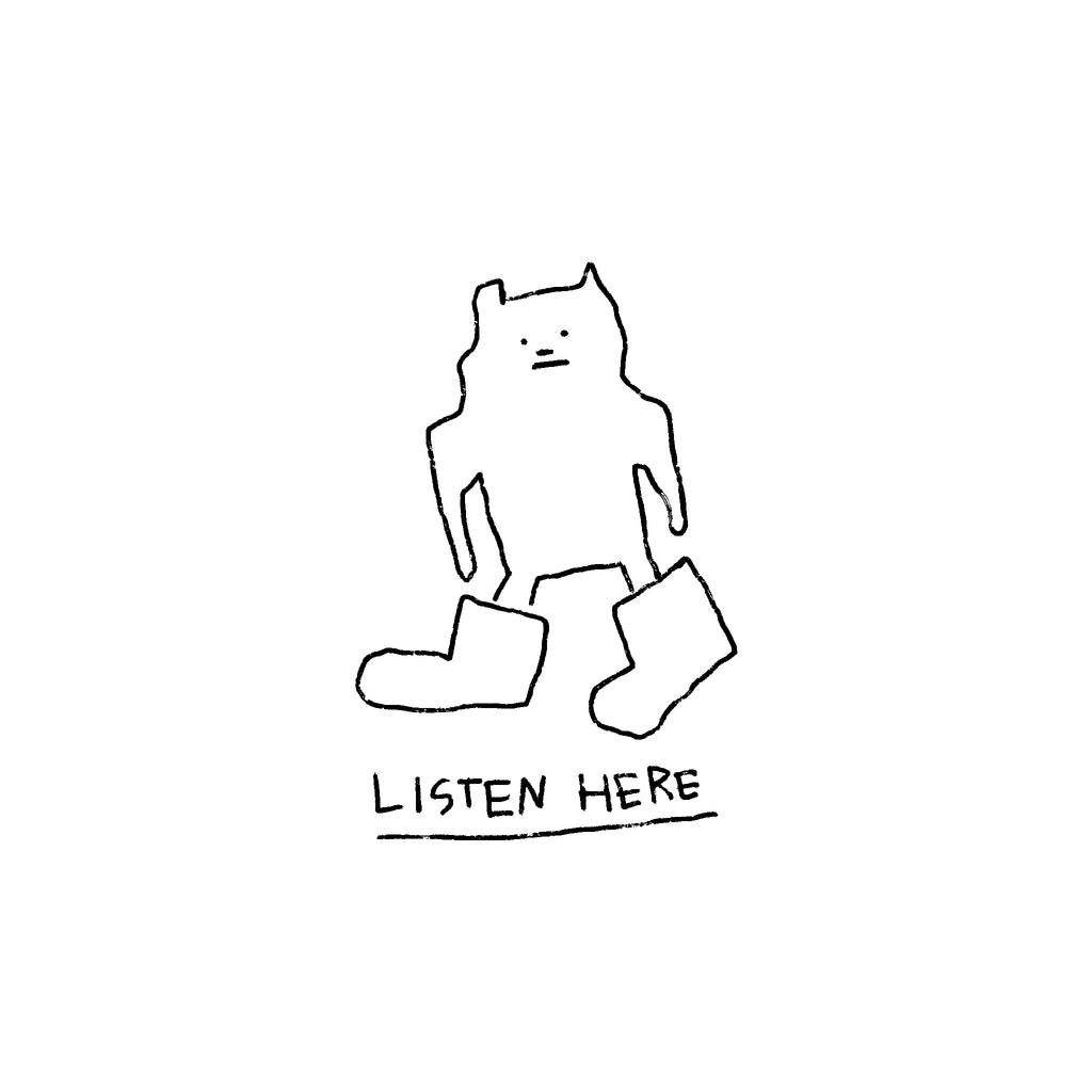 Listen Here Ceramic Mug