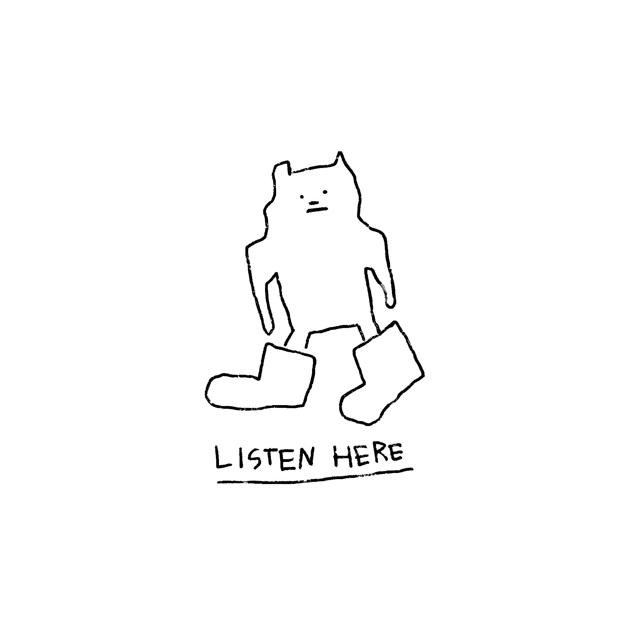 Listen Here Ceramic Mug